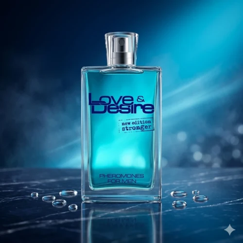Love Desire Perfumy z Feromonami dla Mężczyzn 50 ml - Kompaktowy Zapach Uwodzenia