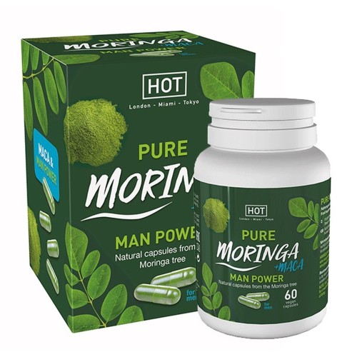 HOT Moringa Man Power Caps – suplement diety na erekcję 60 kapsułek