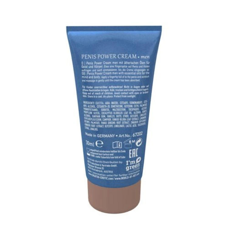 Hot Shiatsu – krem na erekcję z efektem rozgrzewającym dla mężczyzn 30 ml