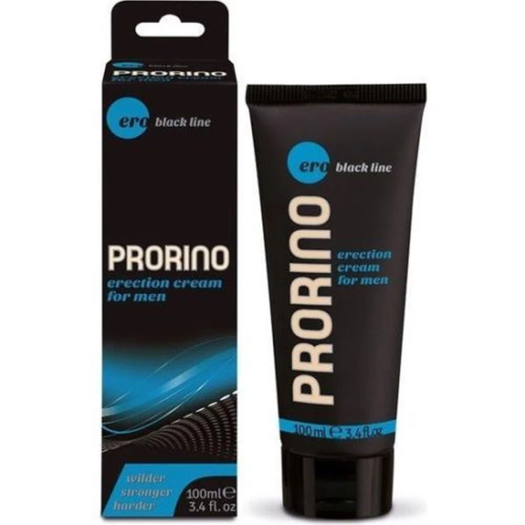 Hot ERO Prorino Black Line – krem na erekcję dla mężczyzn 100 ml