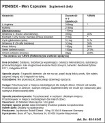 Supl.diety-PENISEX - Men Capsules, 40 capsules
