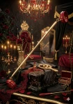 Taboom Spreader Bar – rozpórka do nóg bondage z kajdankami na kostki