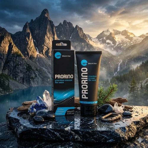 Hot ERO Prorino Black Line – krem na erekcję dla mężczyzn 100 ml