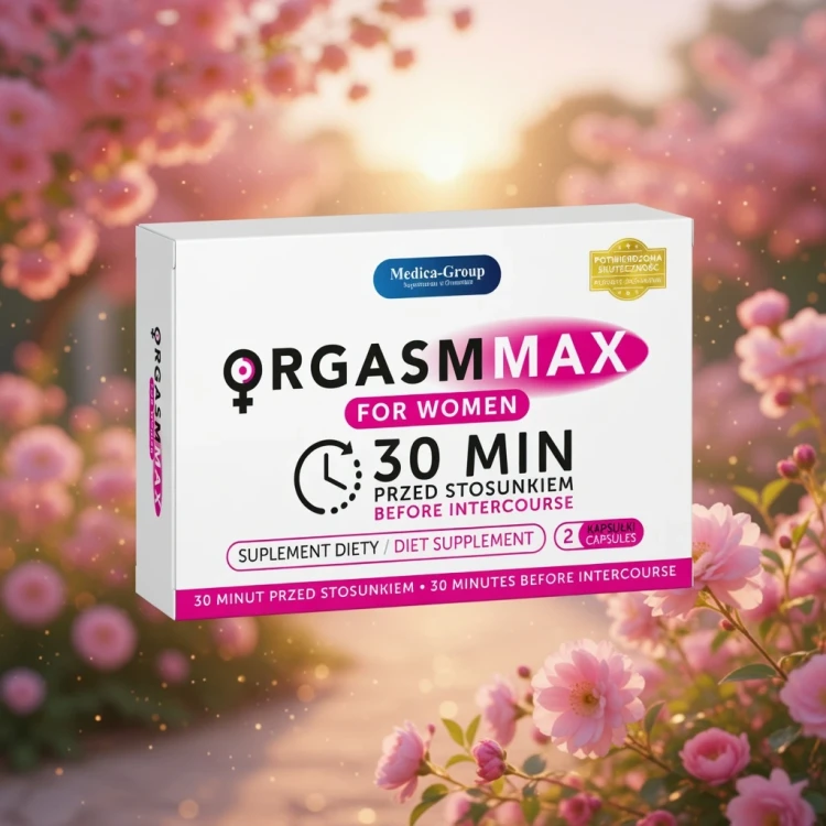Medica-Group OrgasmMax for Women – szybkie i mocne podniecenie dla kobiet 2 kps.