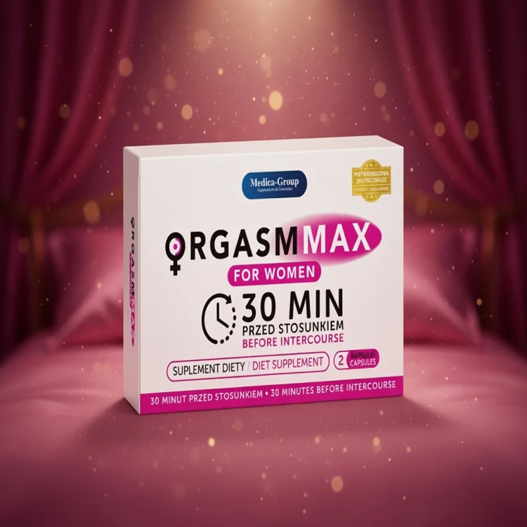 Medica-Group OrgasmMax for Women – szybkie i mocne podniecenie dla kobiet 2 kps.