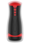Masturbator Vibrating&Squeeze Black