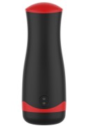 Masturbator Vibrating&Squeeze Black