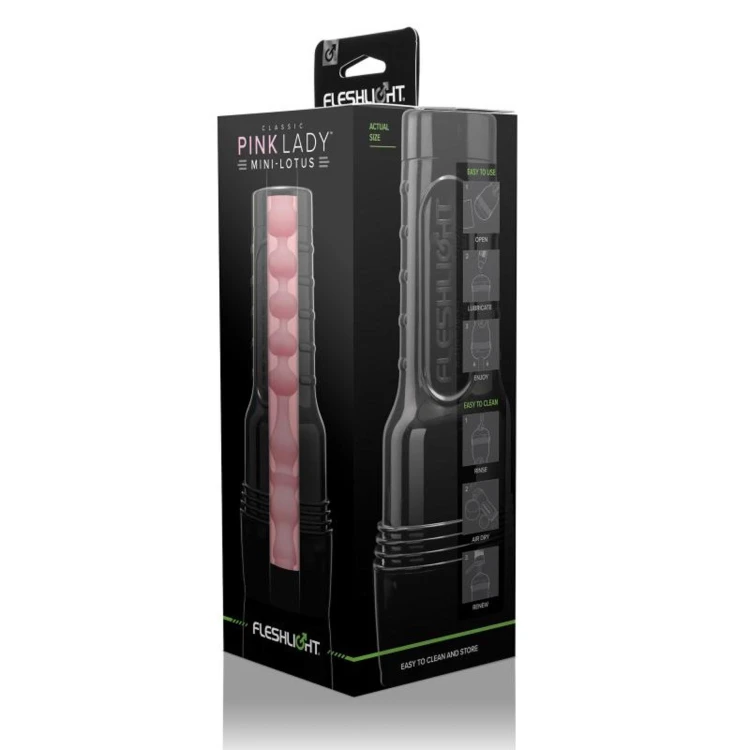 Fleshlight Pink Lady Mini Lotus realistyczny masturbator męski z regulacją ssania