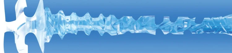 Fleshlight Turbo Thrust Blue Ice przezroczysty masturbator męski z efektem deep throat