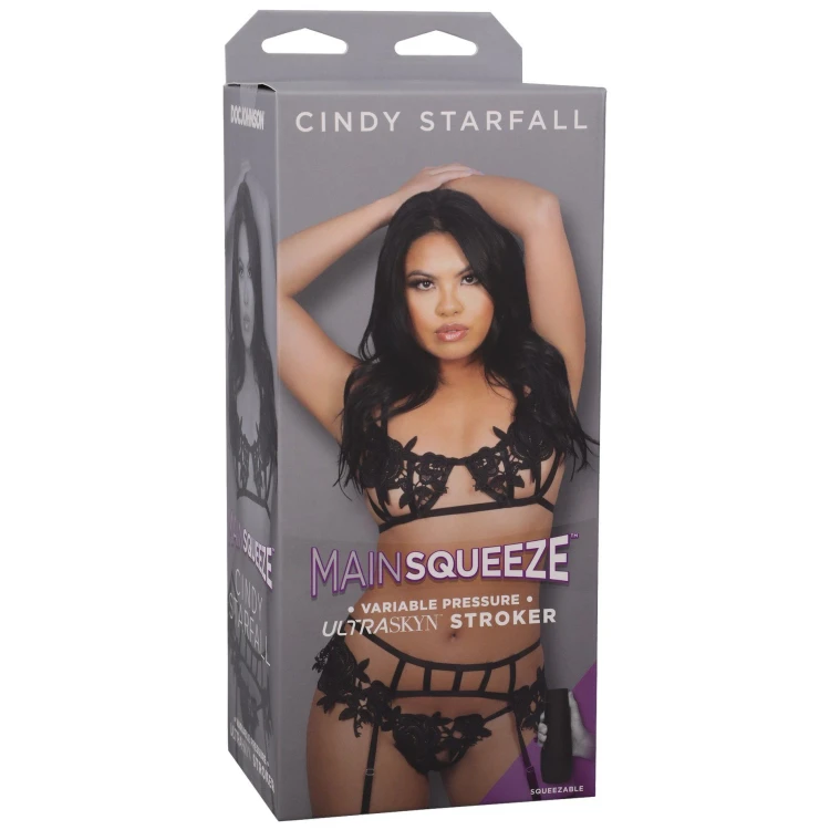 Cindy Starfall realistyczna sztuczna pochwa Ultraskyn masturbator z regulacją