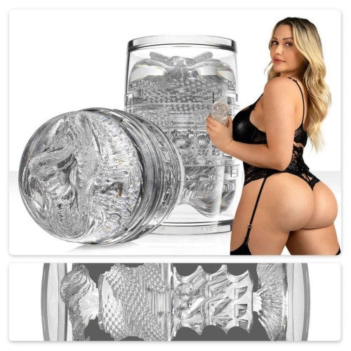 Fleshlight Quickshot Mia Malkova przezroczysty masturbator męski 2w1