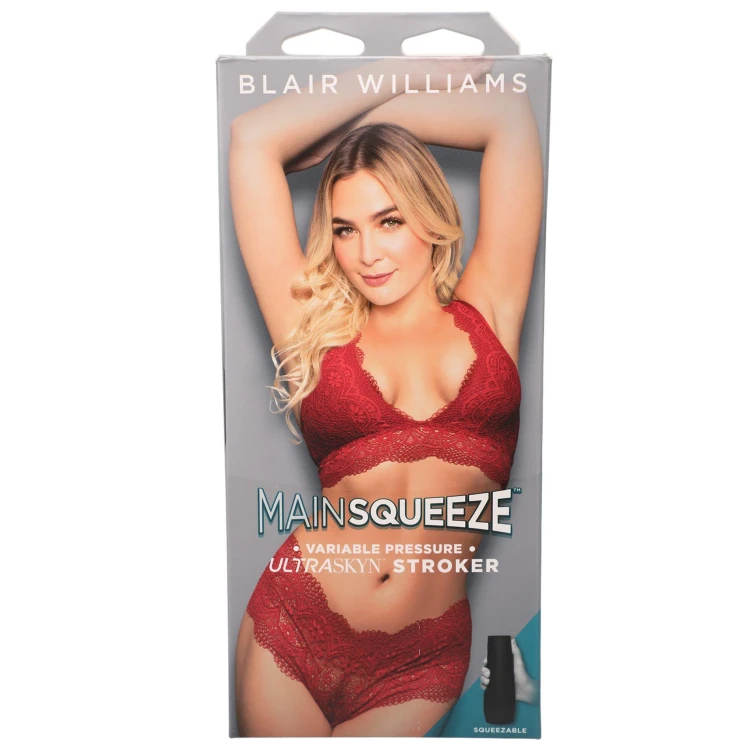 Blair Williams realistyczna sztuczna pochwa Ultraskyn masturbator z regulacją