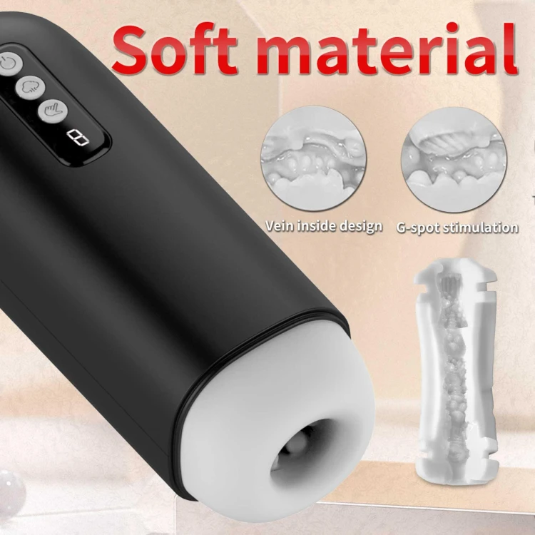 Masturbator - 8 sucking mode + Interactive function
