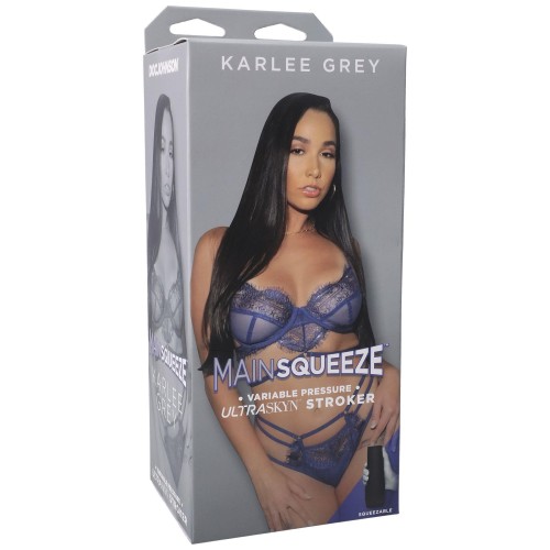 Karlee Grey realistyczna sztuczna pochwa Ultraskyn masturbator z regulacją