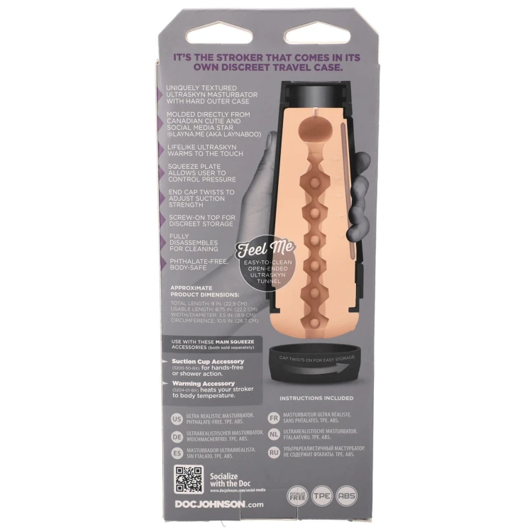 Gosm realistyczna sztuczna pochwa Ultraskyn masturbator z regulacją