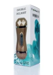 Masturbator dwustronny Double Delight – usta i wagina, 35 funkcji, 2 silniki, USB