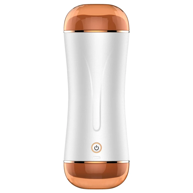 Masturbator - B - Series - Vibrating Masturbation Cup USB 10 function + Interactive Function / Double Ends