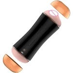 Dwustronny masturbator B-Series – sztuczna pochwa i anus, sensor ruchu, 10 wibracji