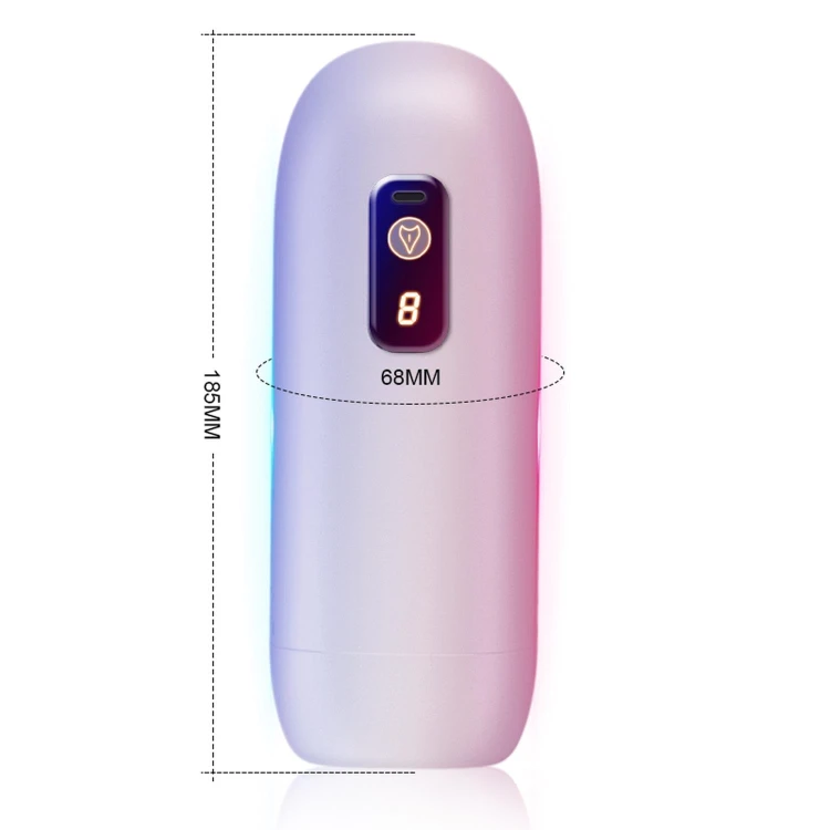 Masturbator- USB Rechargeable, 8 vibration functions