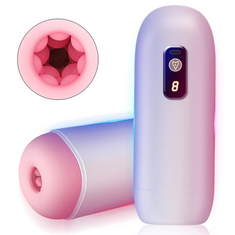 Masturbator męski z wibracjami i seksownym głosem – 8 funkcji wibracji, pełna automatyka