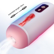 Masturbator męski z wibracjami i seksownym głosem – 8 funkcji wibracji, pełna automatyka