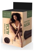 Mini masturbator Alicia z kolekcji Dziewczyny z Sąsiedztwa – sztuczna pochwa otwarta z obu stron
