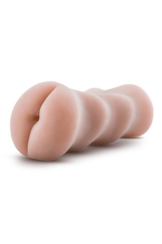 Kieszonkowy masturbator analny Enlust Cassie – ultramiękki, otwarty, beżowy