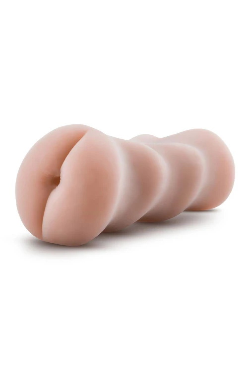 Kieszonkowy masturbator analny Enlust Cassie – ultramiękki, otwarty, beżowy