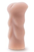 Kieszonkowy masturbator analny Enlust Cassie – ultramiękki, otwarty, beżowy