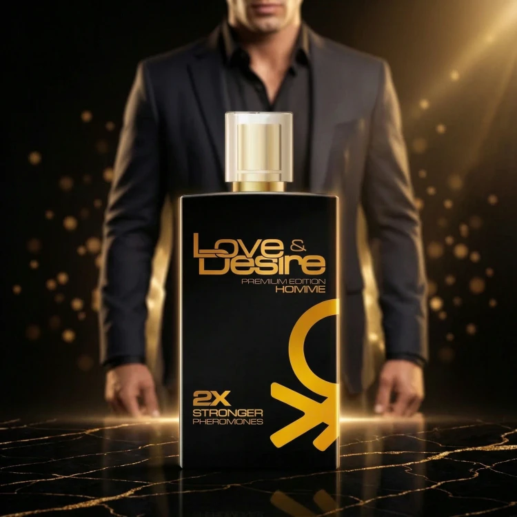 Love Desire Gold Men - feromony męskie, perfumy z feromonami