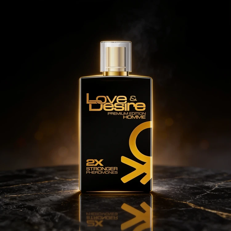 Love Desire Gold Men - feromony męskie, perfumy z feromonami
