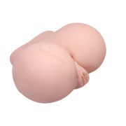 Crazy Bull Rose dwustronny masturbator męski z wibracjami – pochwa i pośladki