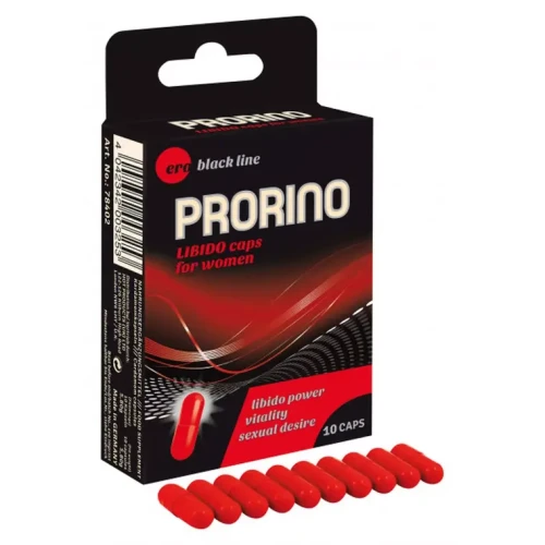 Prorino dla kobiet 10 kapsułek – tabletki na libido z L-argininą i damianą