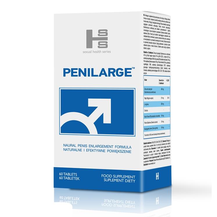 Suplement na erekcję Penilarge Sexual Health Series 60 tabletek – naturalny suplement dla mężczyzn
