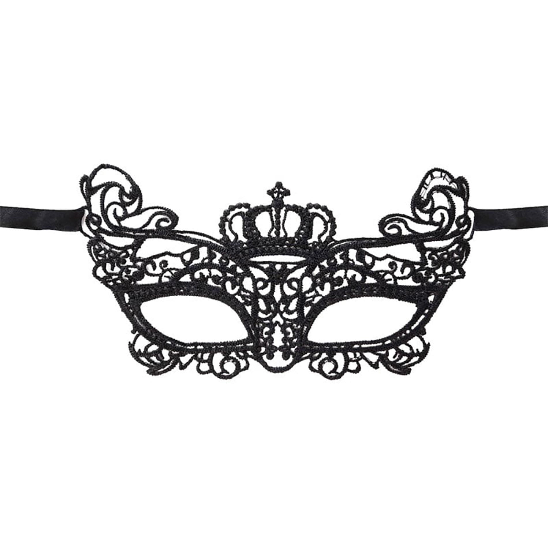 Lace Enigma elastyczna koronkowa maska erotyczna