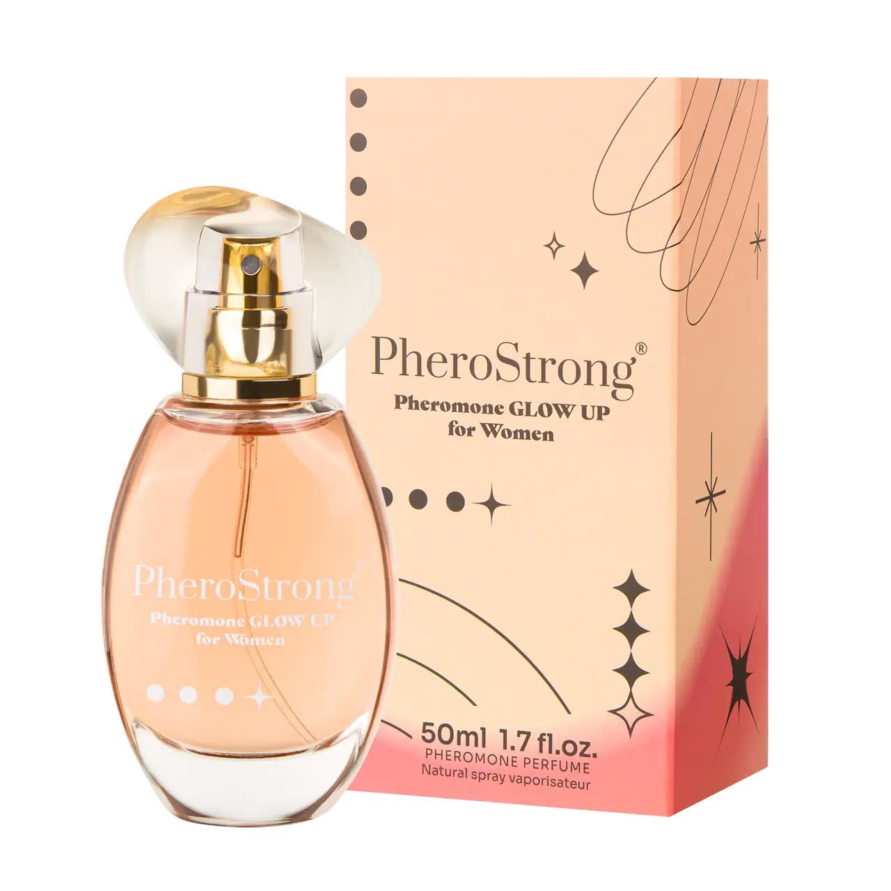 PheroStrong Glow Up – perfumy z feromonami dla kobiet 50 ml