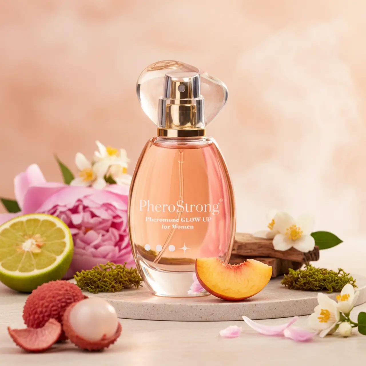PheroStrong Glow Up – perfumy z feromonami dla kobiet 50 ml