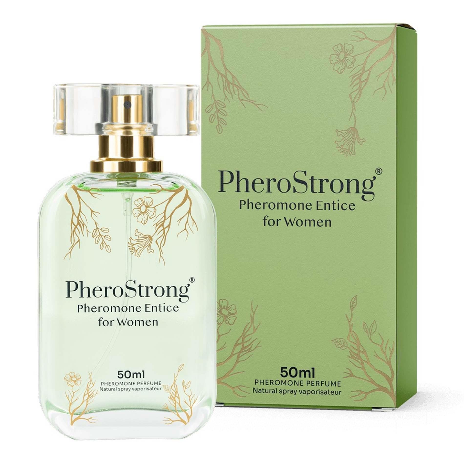 PheroStrong Entice for Women – kuszące perfumy z feromonami dla kobiet 50 ml