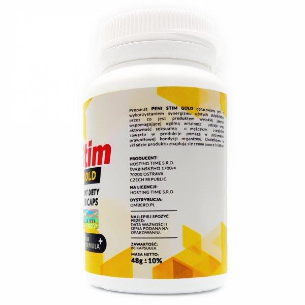 LoveStim Penistim Gold – suplement diety dla mężczyzn na erekcję 80 kapsułek
