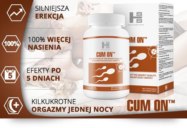 SHS Cum On – suplement diety dla mężczyzn 30 tabletek