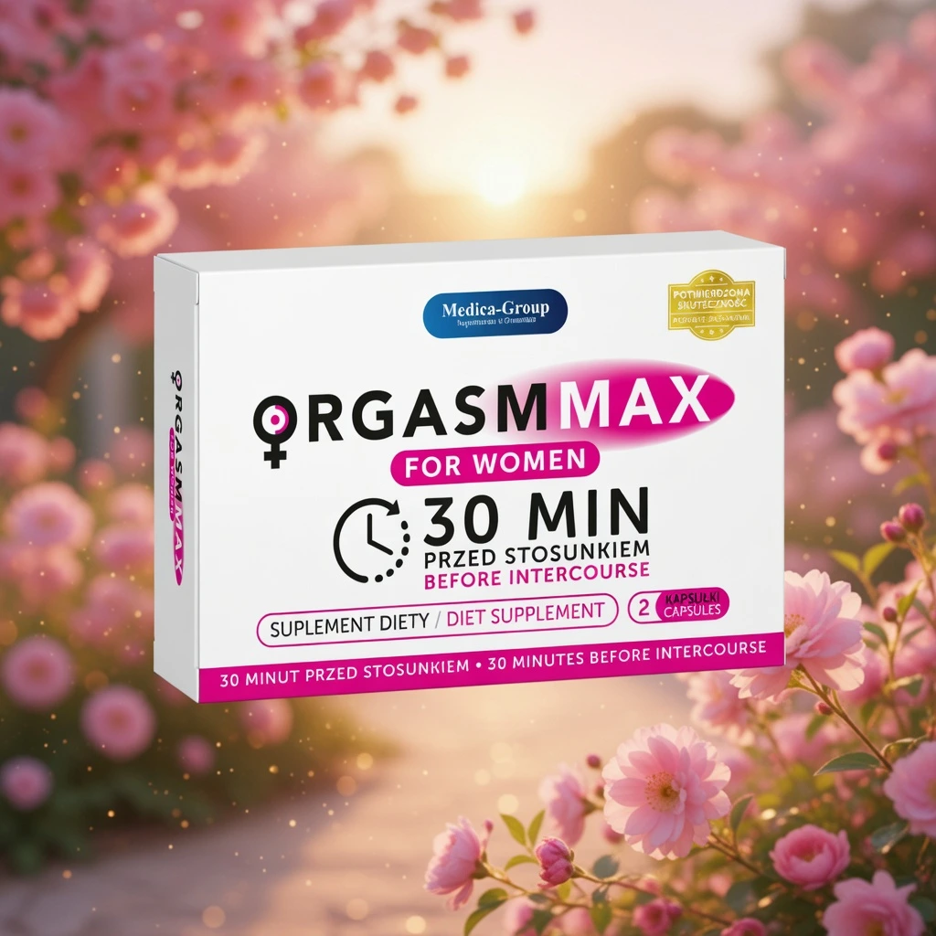 Medica-Group OrgasmMax for Women – szybkie i mocne podniecenie dla kobiet 2 kps.