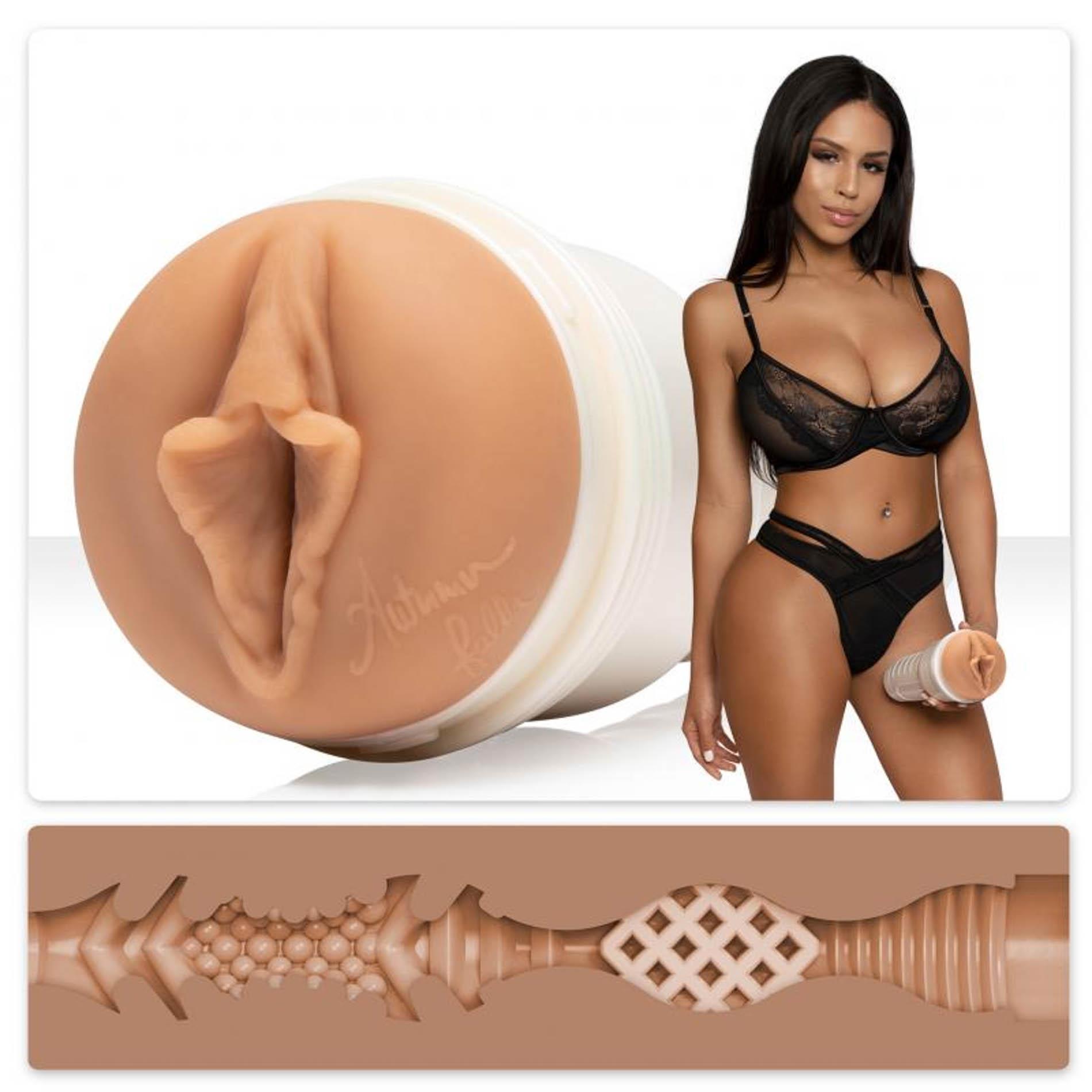 Fleshlight Girls Autumn Falls Cream realistyczny masturbator męski z regulacją ssania