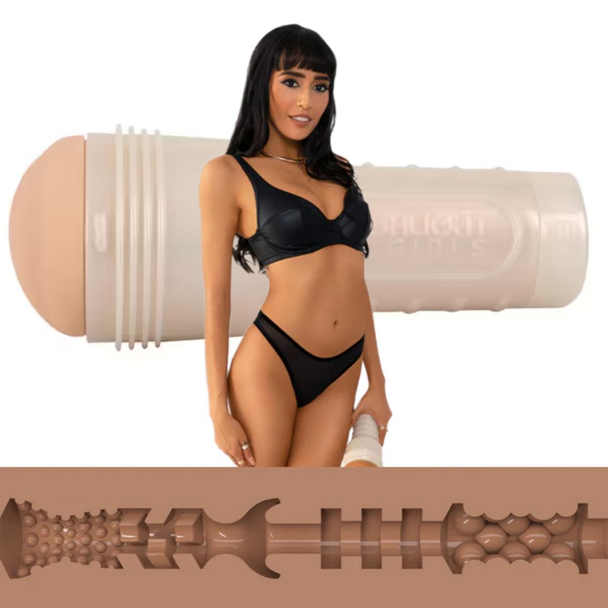 Fleshlight Girls Janice Griffith Eden realistyczny masturbator męski z żebrowaniem
