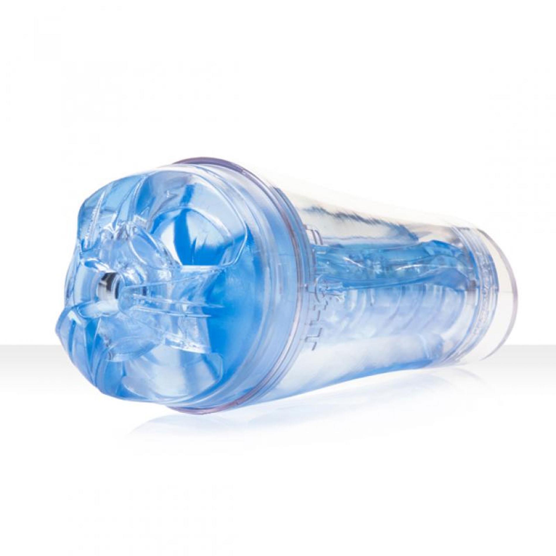Fleshlight Flight Commander przezroczysty masturbator męski z teksturą fal