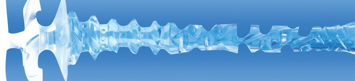 Fleshlight Turbo Thrust Blue Ice przezroczysty masturbator męski z efektem deep throat