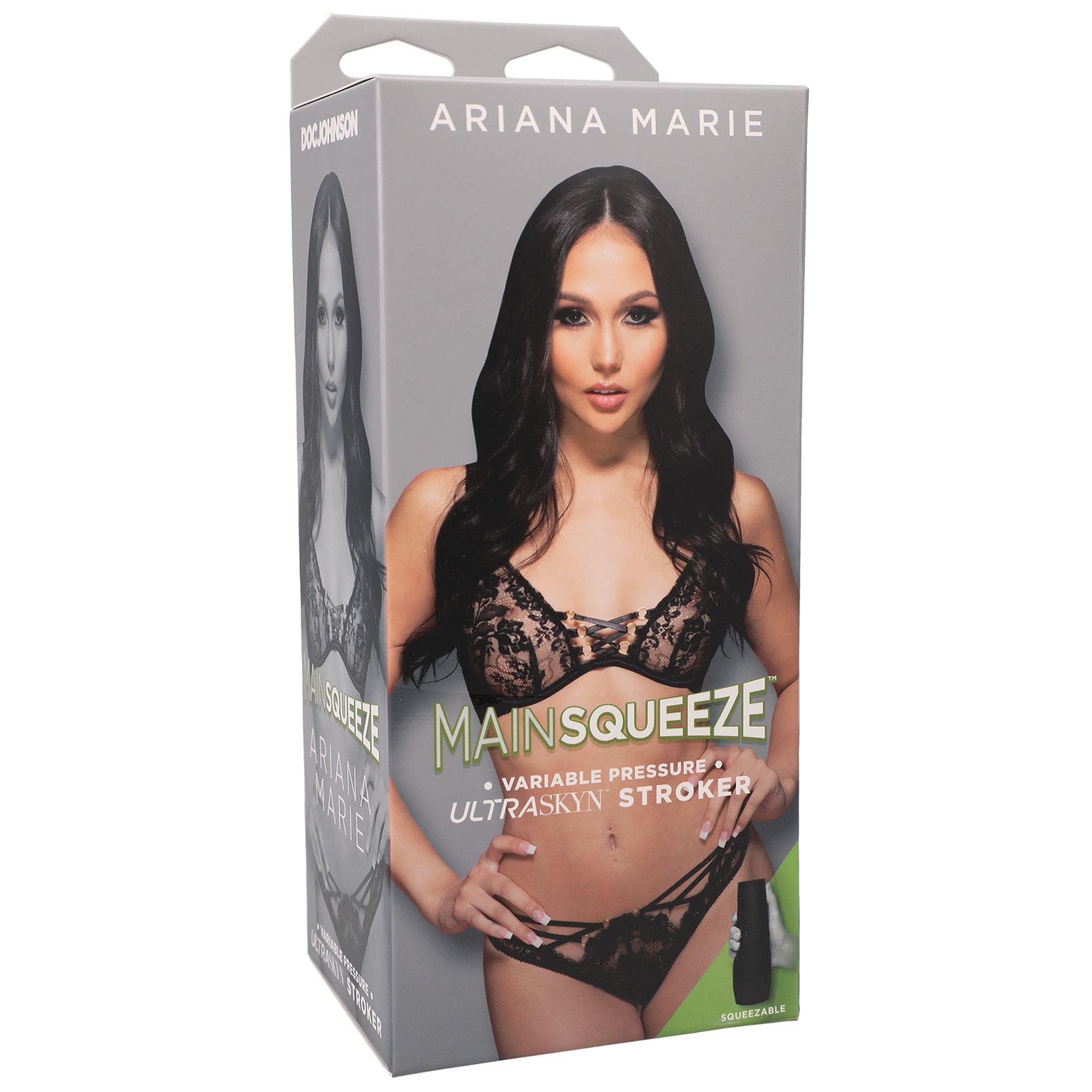 Ariana Marie realistyczna sztuczna pochwa Ultraskyn masturbator z regulacją – Vanilla