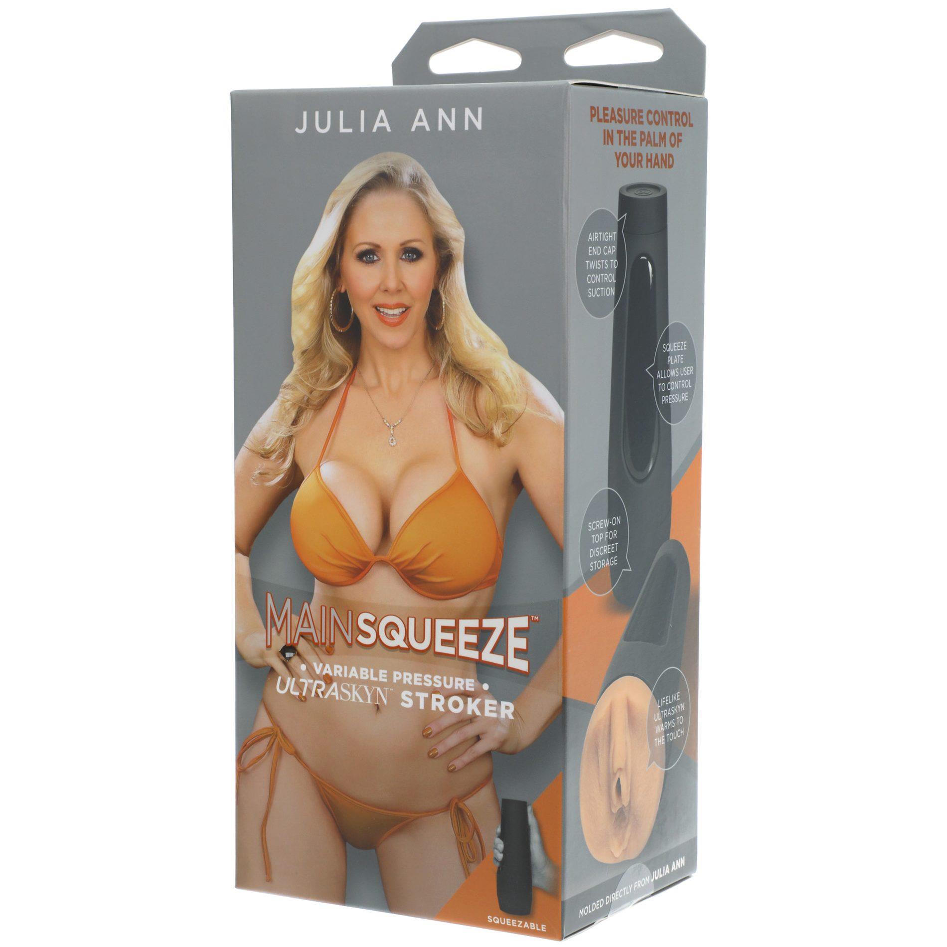 Julia Ann ultraskyn sztuczna pochwa masturbator męski z regulacją nacisku