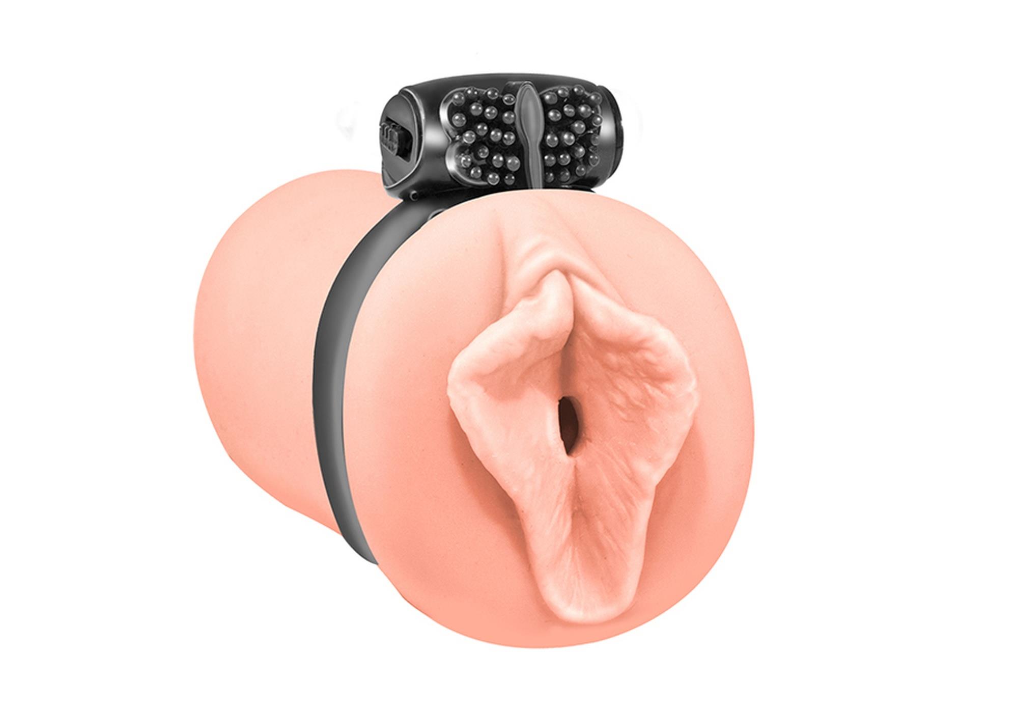 Lola Toys Satisfaction realistyczny masturbator męski z pierścieniem wibracyjnym