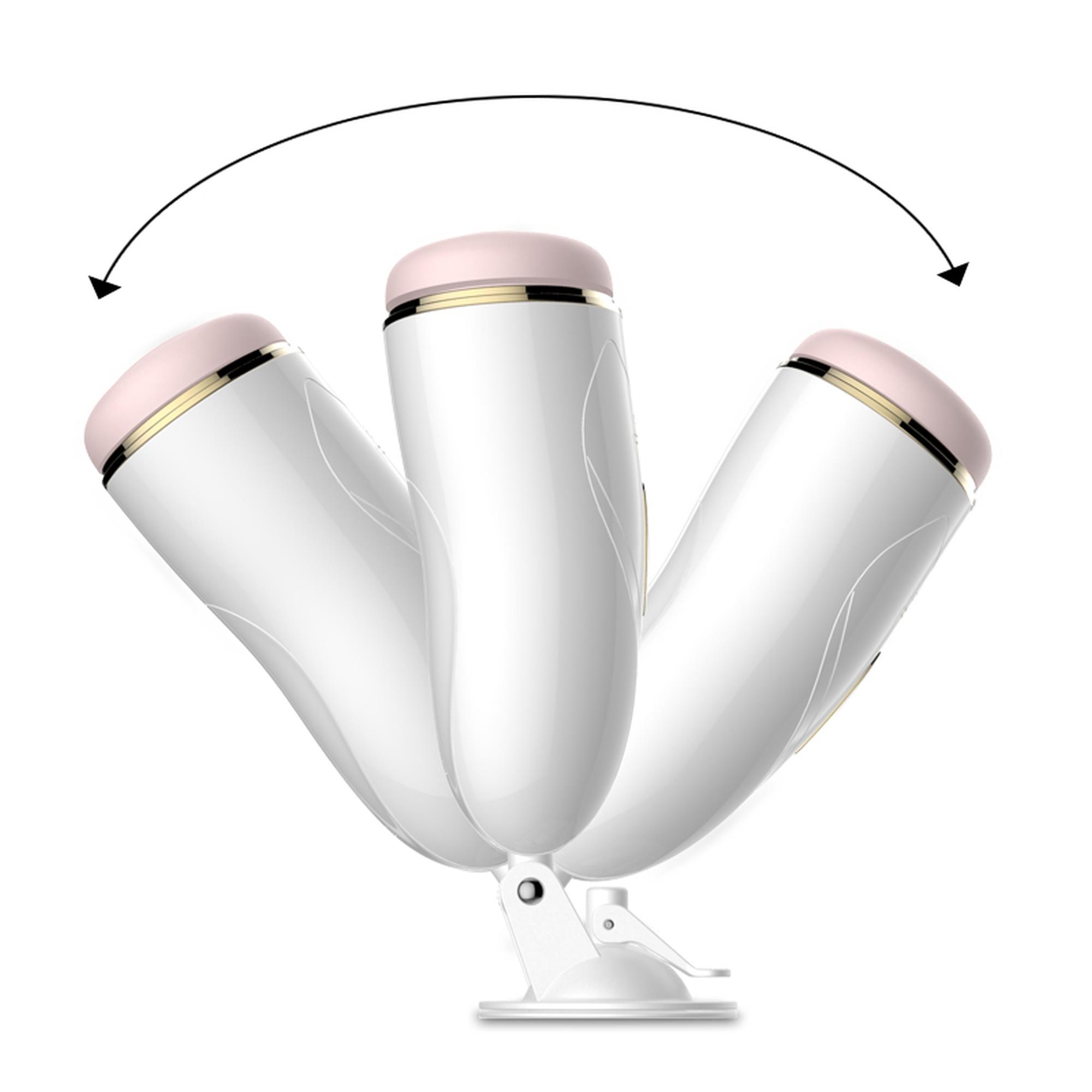 Masturbator-Vibrating Masturbation Cup USB 7 + Interactive Function / Talk Mode