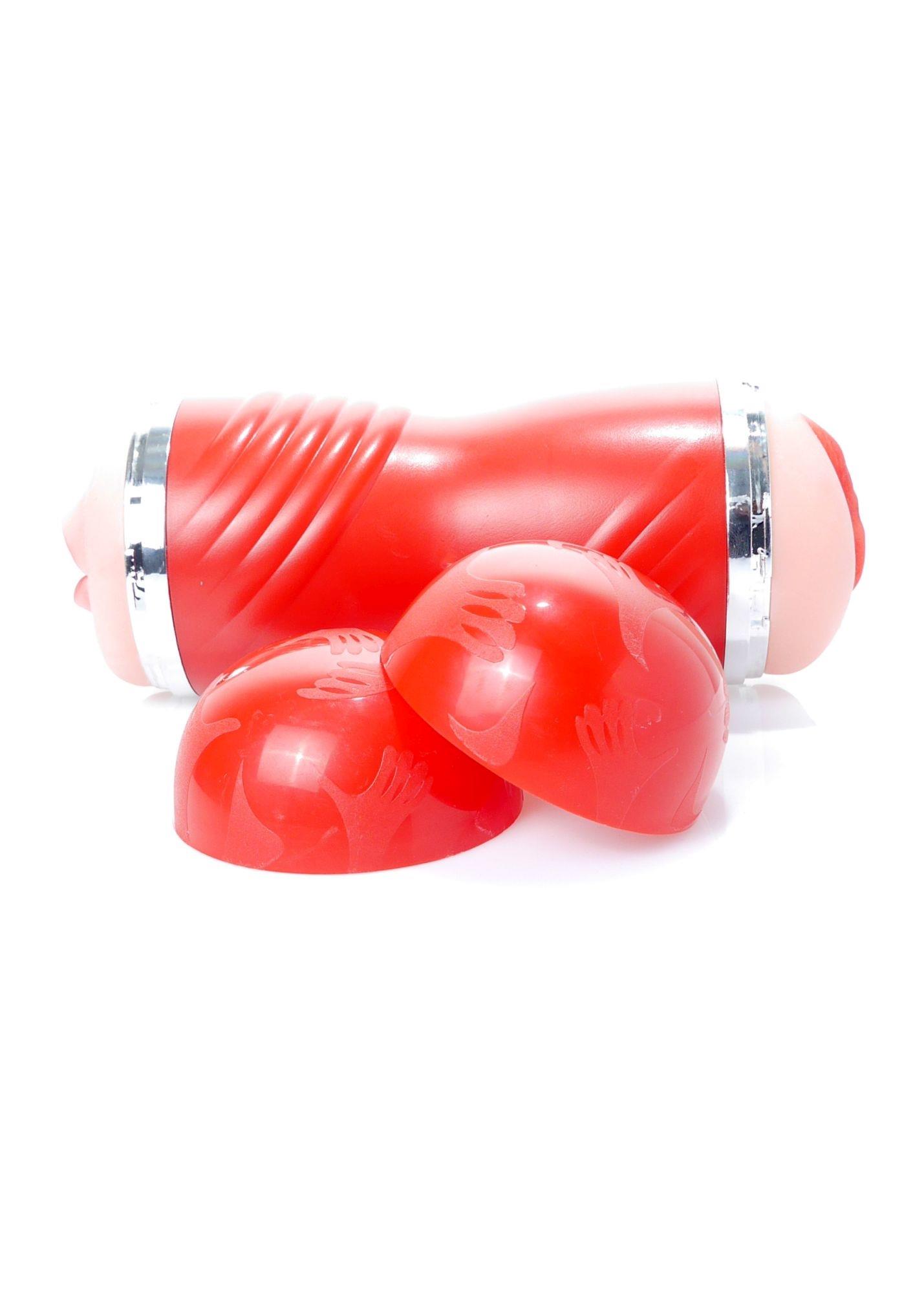 Masturbator Cleo Double Delight – usta i pochwa z cyberskóry